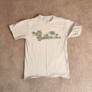 Lahaina Hawaii Cream and Tan T-Shirt